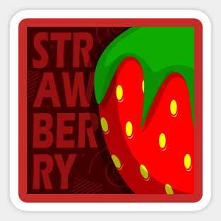 Strawberry Jams Sticker